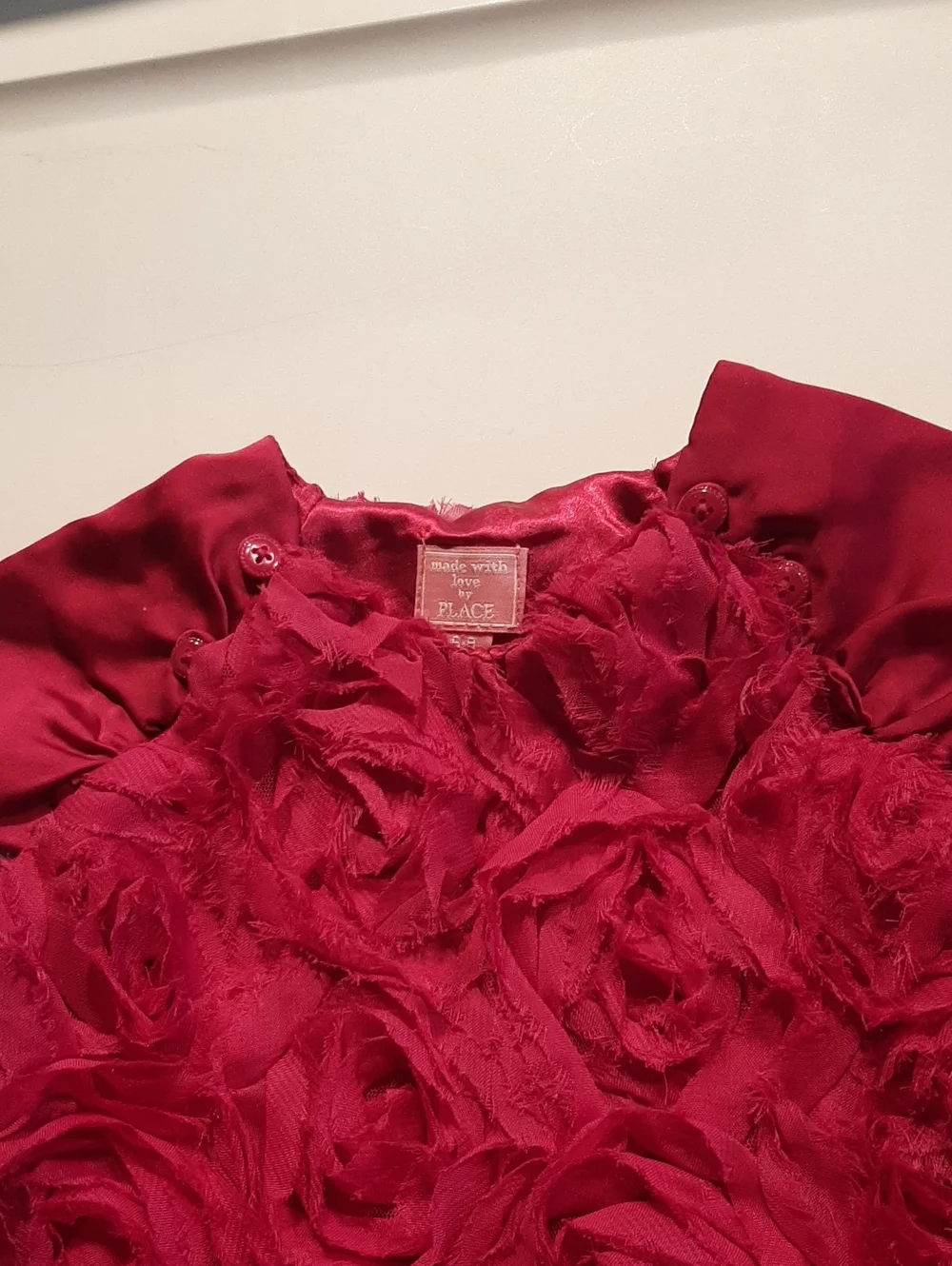 The Children's Place Magenta Party Dress